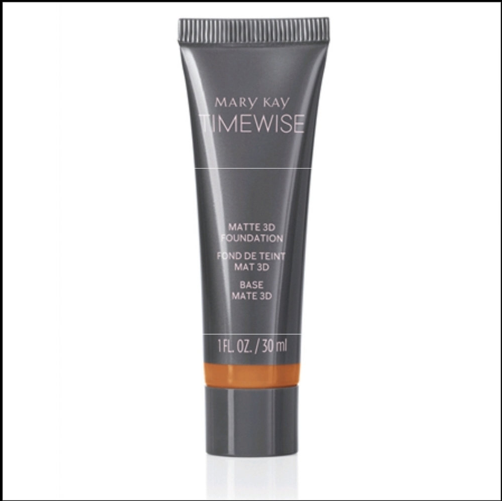 Mary Kay Timewise Matte 3D Foundation Bronze 1 /W120 2pc set Combi/oily Skin New